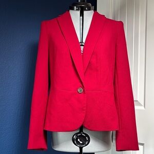 Talbots Bold Red Women's Blazer